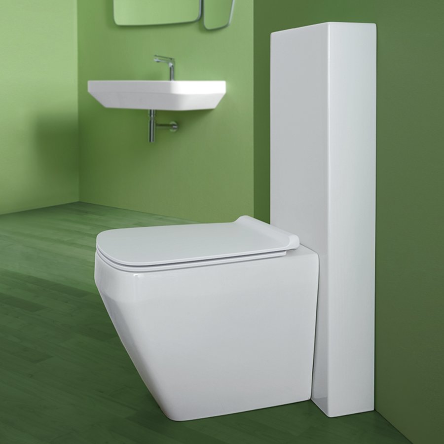 WC à l'italienne avec réservoir WC monobloc E-Line Simas Ceramica