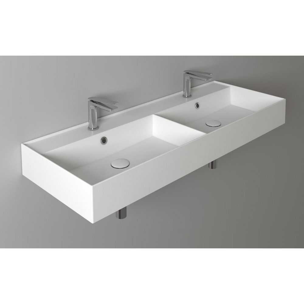 Baño doble lavabo doble lavabo 120 cm Agile AG121D Simas
