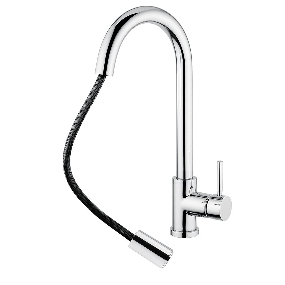 Miscelatore stile classico lavabo cromato - Lem, Rubinetteria Bugnatese