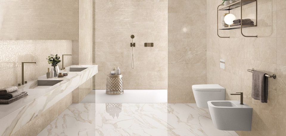 Supergres Purity of Marble Piastrelle Effetto Marmo